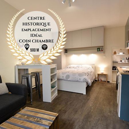 ארל Studio Cosy Abondance Au Coeur Du Centre Historique -Wifi-Coin Chambre מראה חיצוני תמונה